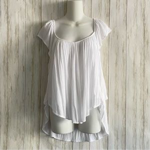 Free People Blouse XS Wings Sleeves